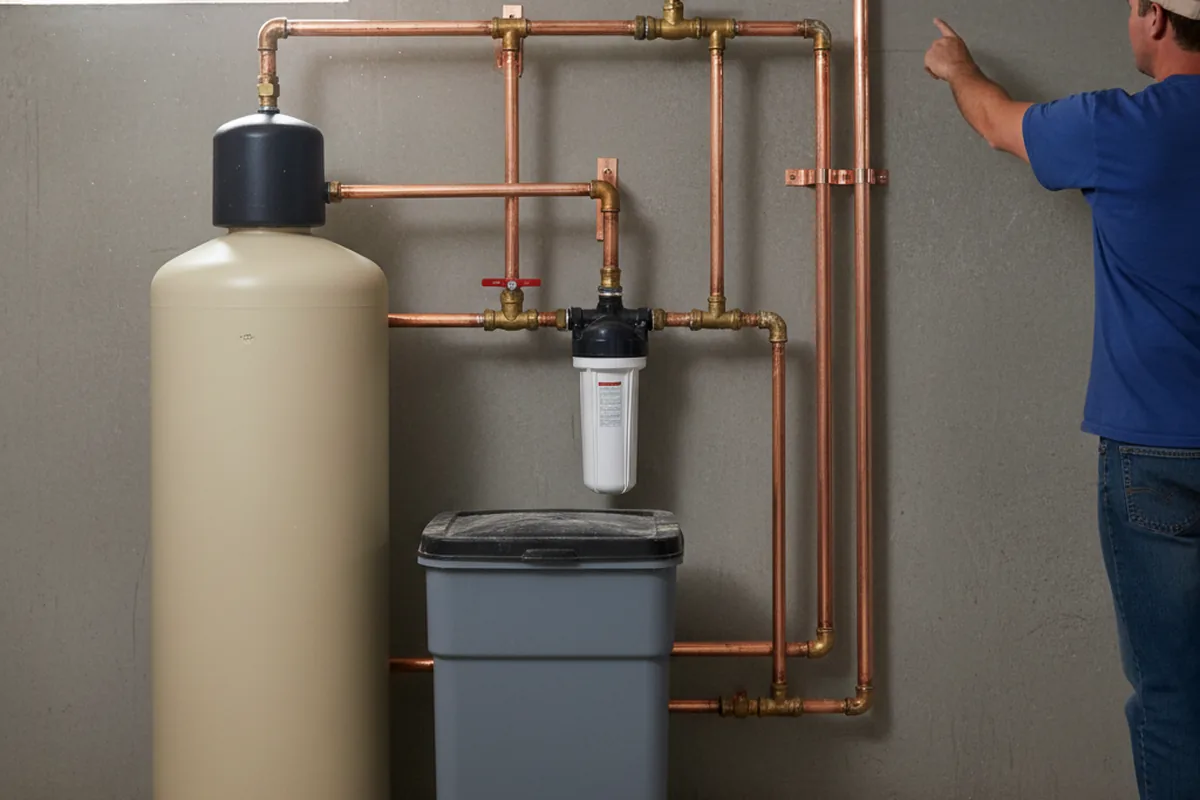 Whole-house water treatment system installed in Westview